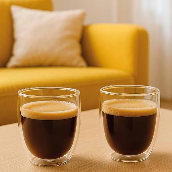 Фото - Набір склянок з подвійними стінками Magio 250 мл 2 шт. (MG-1295)