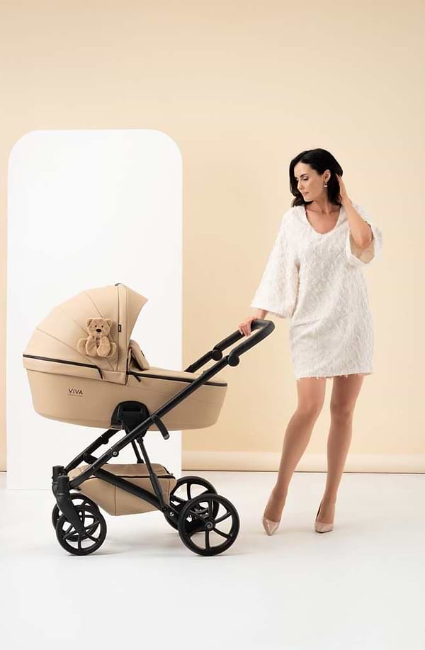 Фото - Коляска универсальная 2 в 1 Tutis VIVA6 plus Teddy Creamy