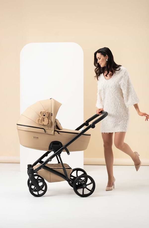 Фото - Коляска универсальная 2 в 1 Tutis VIVA6 plus Teddy Creamy