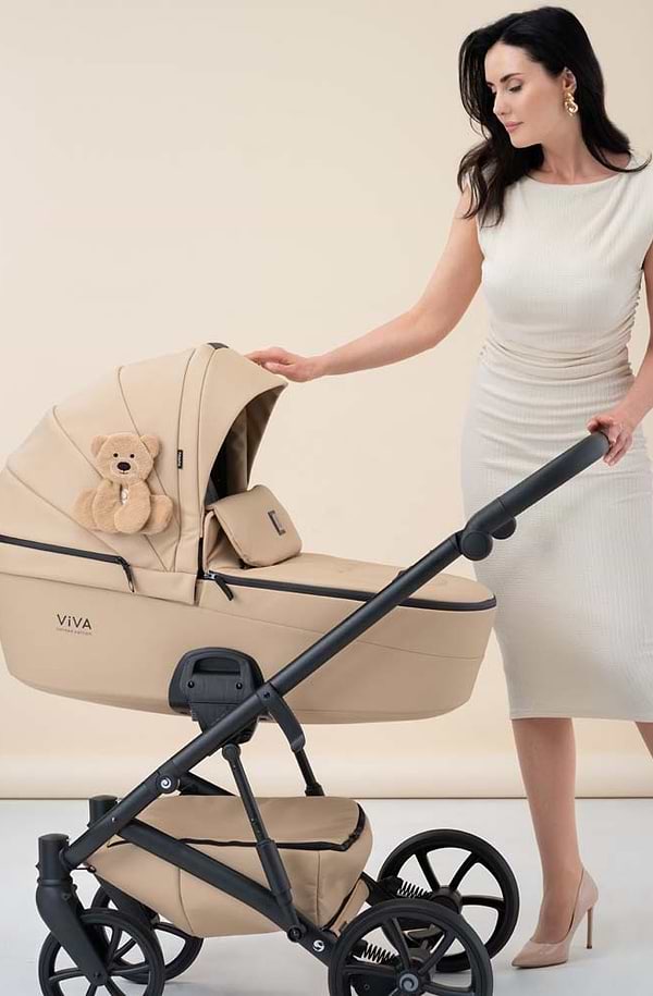 Фото - Коляска универсальная 2 в 1 Tutis VIVA6 plus Teddy Creamy