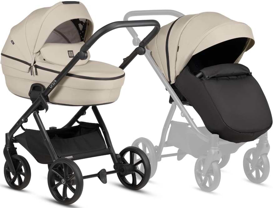Коляска универсальная 2 в 1 Tutis Uno6 plus Essential Beige