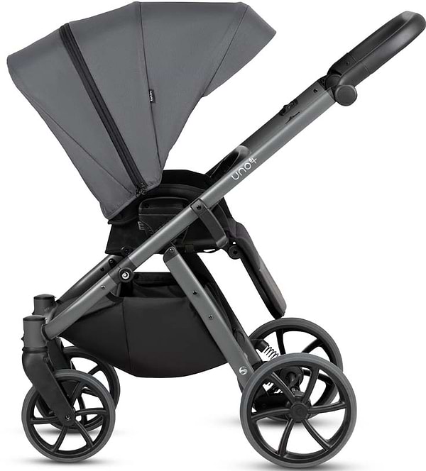 Фото - Коляска універсальна 2 в 1 Tutis Uno6 plus Essential Antracite