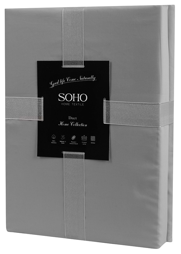 Фото - Комплект постільної білизни SOHO Duet 150х200 Mocha/Grey