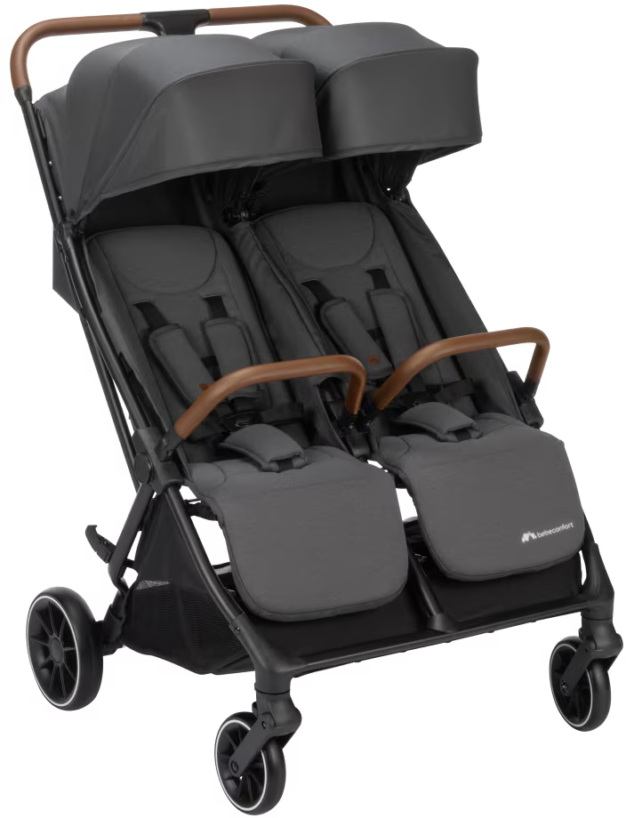 Коляска для двойни прогулочная Bebe Confort Mane Mineral Graphite