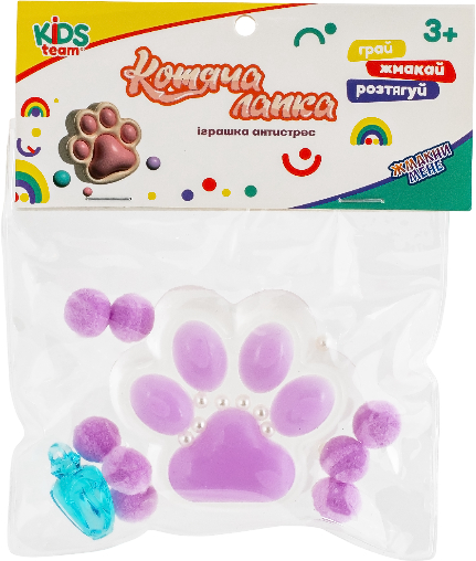 Сквиш Kids Team Кошачья лапка фиолетовая (CKS-FB-60971_2)