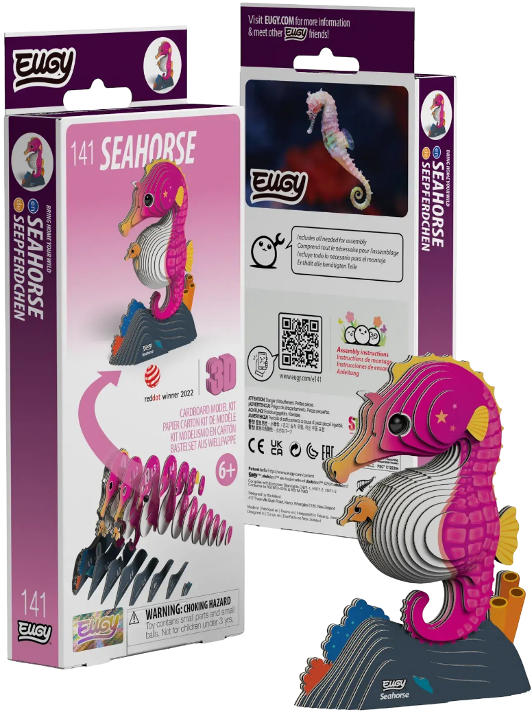 3D пазлы EUGY Зоопарк: Морской конек (XEG-141)