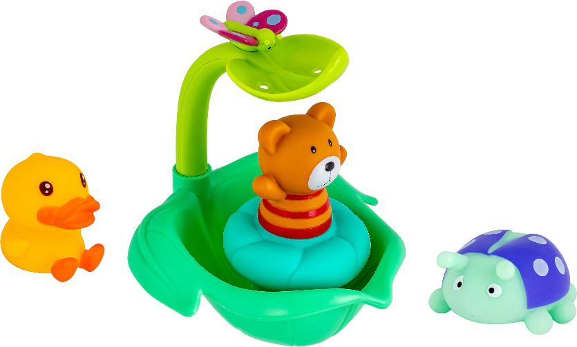 Іграшка для ванної Baby Team Водяна пригода в асортименті (9036_набір з ведмедиком)