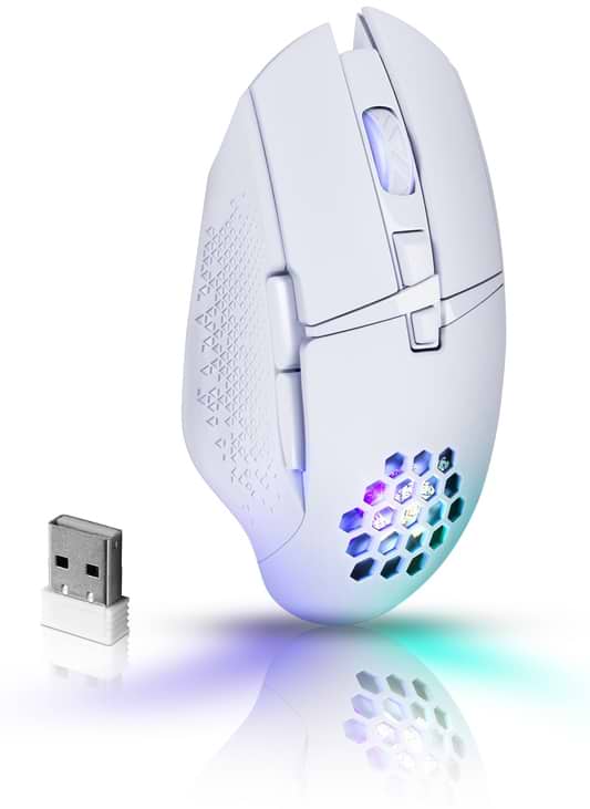 Фото - Миша бездротова ігрова Defender Glory GM-514 White