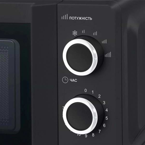Фото - Микроволновая печь (СВЧ) Grunhelm 20MX711-B Black