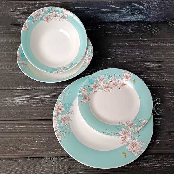 Фото - Салатник Vittora Весеннее цветение Aura 187 мм (VT-2187AVC)