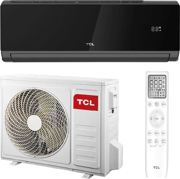 Фото - Кондиціонер спліт TCL TAC-12CHSD/XA82IN Black Inverter R32 WI-FI