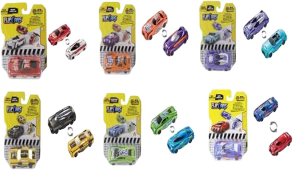 Машинка-трансформер Flip Cars 2в1 Спорткар в ассортименте (EU463875B) - Фото 1