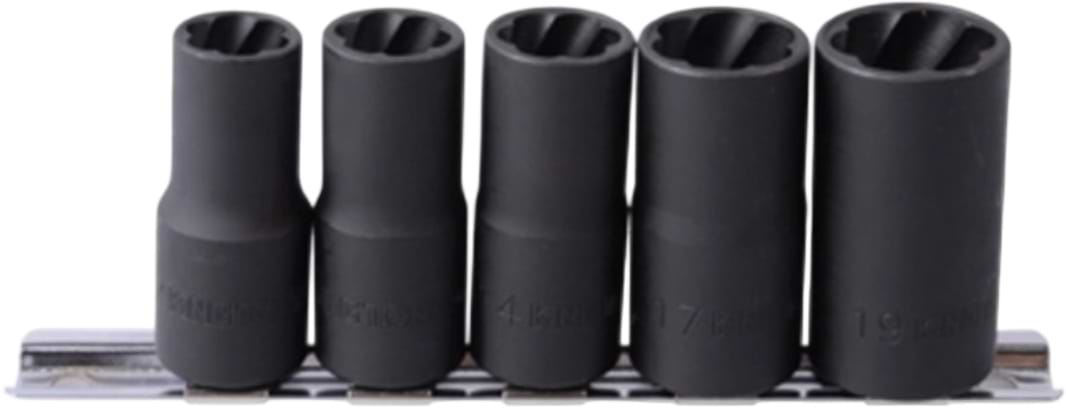 Набір торцевих голівок KING TONY 12-19 мм 5 шт. (9TD035MR)