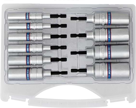 Набір торцевих голівок KING TONY 8-24 мм 10 шт. (1010CMR)