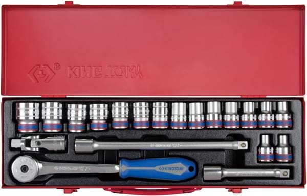 Фото - Набір торцевих голівок KING TONY 20 шт. (4320MR) Фото - Набір торцевих голівок KING TONY 20 шт. (4320MR)