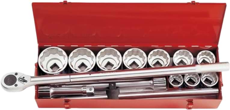 Набір торцевих голівок KING TONY 1" 14 шт. (8015MR)