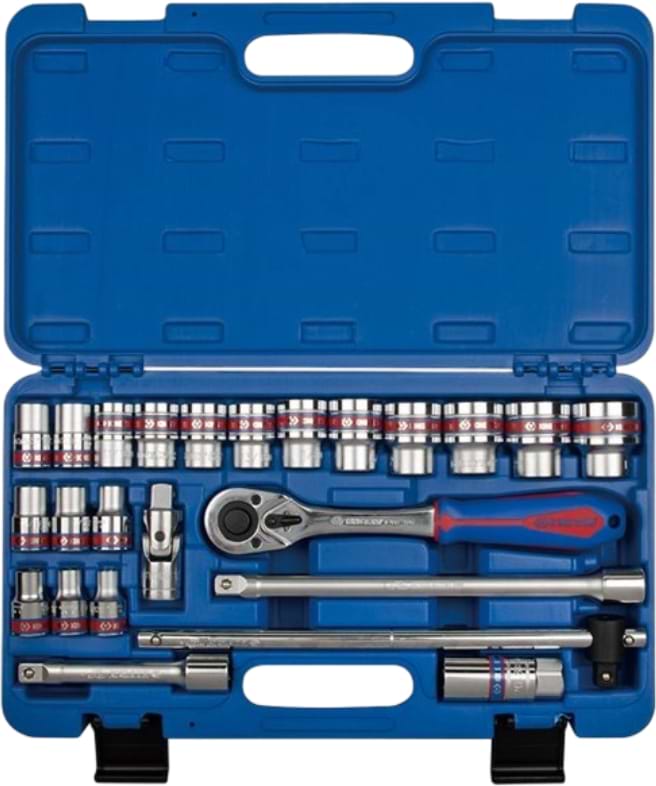 Набір торцевих голівок KING TONY 1/2" 24 шт. (ST4028SR)