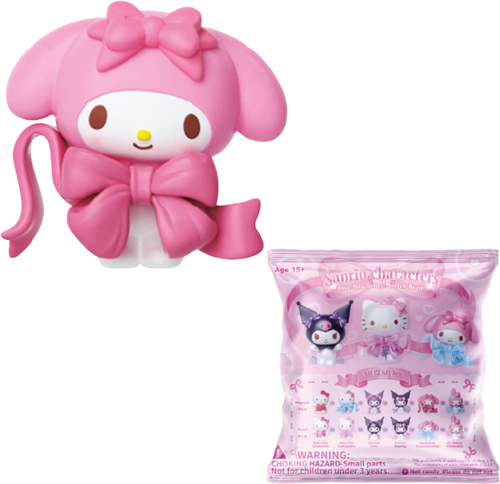 Игровая фигурка-сюрприз Pop Top SANRIO – БАНТИКИ ЧУВСТВ в ассортименте (25MQD-007) - Фото 1