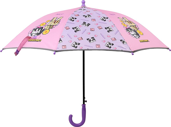 Фото - Парасолька дитяча YES Minecraft.Spring зі світловідбиваючим кантом (708488)