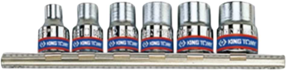 Набор торцевых головок KING TONY 3/8" 6 шт. (3106PR)