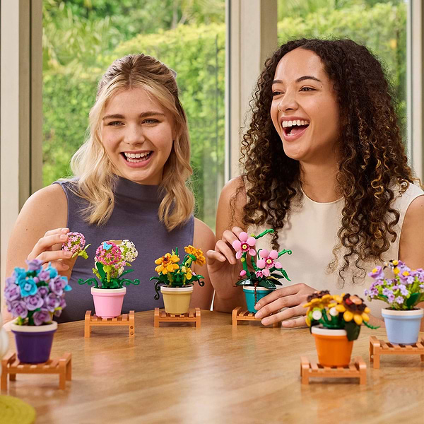 Фото - Пластиковий конструктор ZURU в капсулі MAX S1 – САДОВІ РОСЛИНИ В ГОРЩИКАХ в асортименті (83183GQ1)