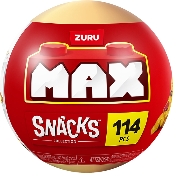 Фото - Пластиковый конструктор ZURU в капсуле MAX S1 – ВКУСНЯШКИ в ассортименте (83186GQ1)