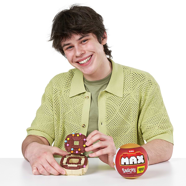 Фото - Пластиковый конструктор ZURU в капсуле MAX S1 – ВКУСНЯШКИ в ассортименте (83186GQ1)