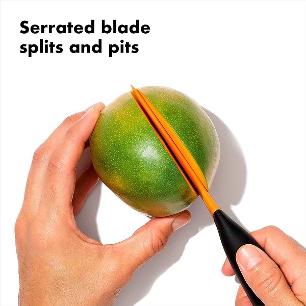 Фото - Ніж кухонний OXO для манго Оранжевый (11305600)