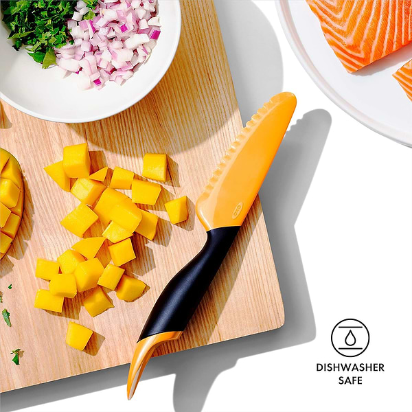 Фото - Ніж кухонний OXO для манго Оранжевый (11305600)