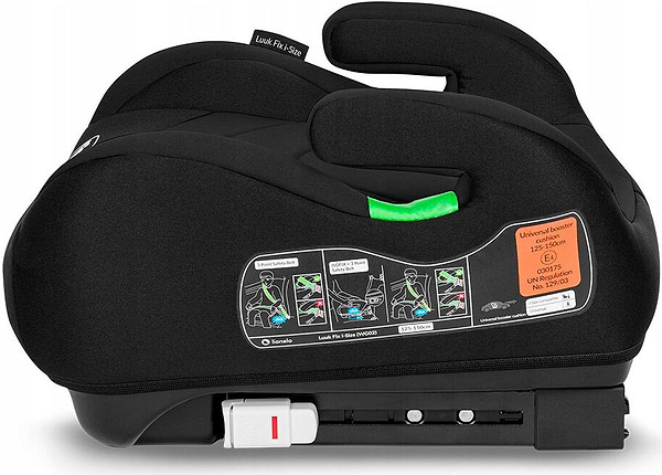 Фото - Бустер Lionelo LUUK FIX I-SIZE BLACK CARBON