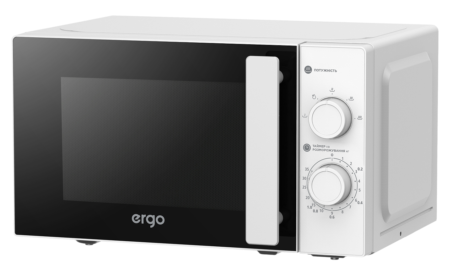 Мікрохвильова піч (НВЧ) Ergo Y40MW - Фото 1