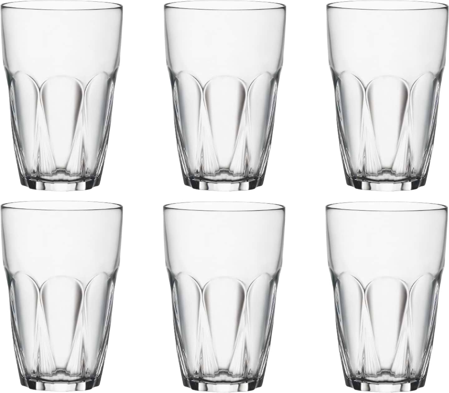 Набір склянок Bormioli Rocco PERUGIA 510 мл 6 шт. (470360B32321990)