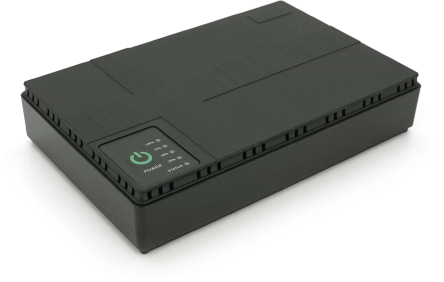 Фото - Источник бесперебойного питания Merlion 18W 10400mAh Black (DC1018P)