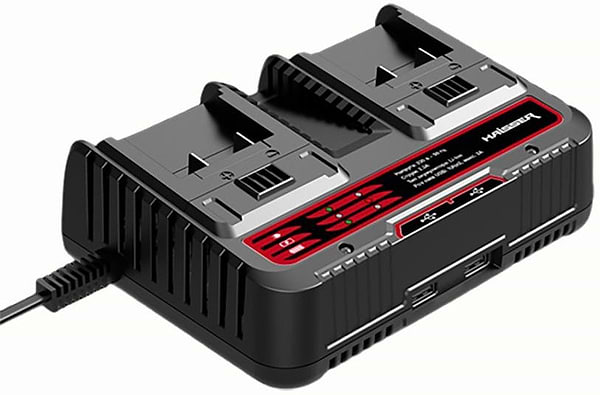 Фото - З/П до акумуляторної батареї для електроінструментів Haisser CH-22 DUAL 2,3А