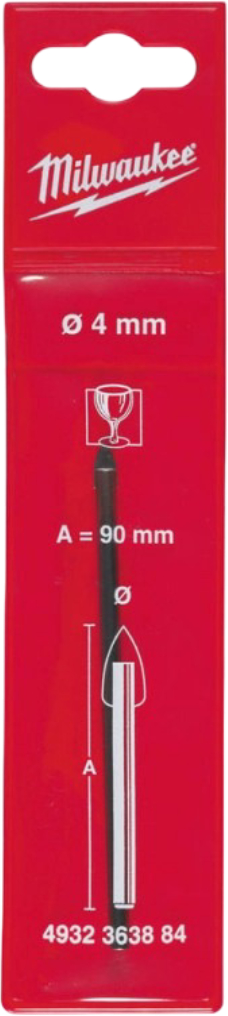 Свердло Milwaukee 4,0х90мм (4932363884)