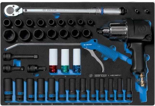Набір пневматичного інструменту KING TONY 33411-050 41 шт. (9-44803AMPV01)