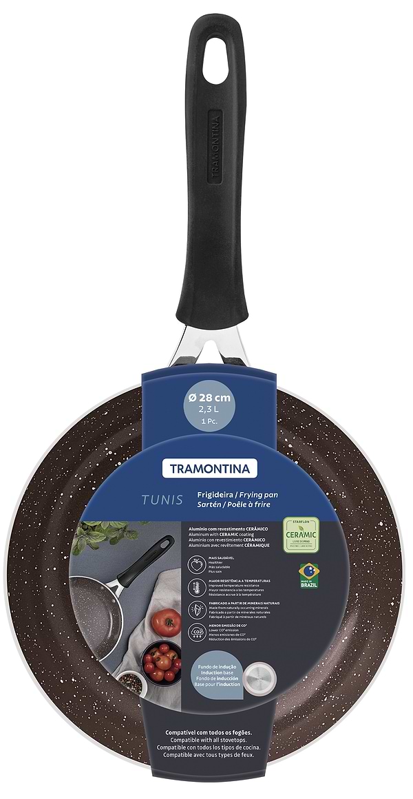 Фото - Сковорода универсальная Tramontina TUNIS 28 см Pink (28720/428)