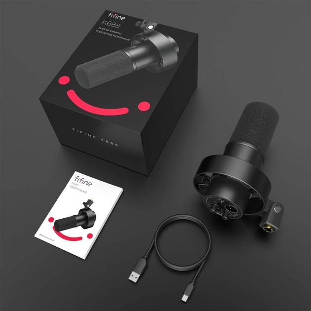 Фото - Мікрофон до комп'ютера Fifine K688