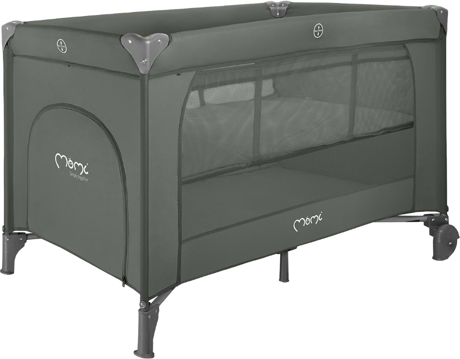 Манеж классический MoMi BELOVE PLUS Dark Green