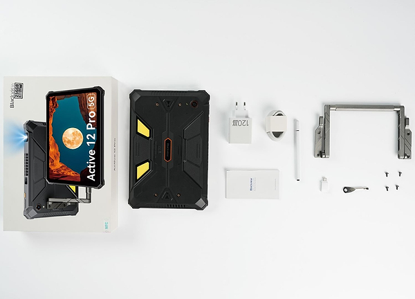 Фото - Планшет Blackview Active 12 Pro 11'' +PROJECTOR 120'' 16GB/1Tb 30000mAh 5G Black