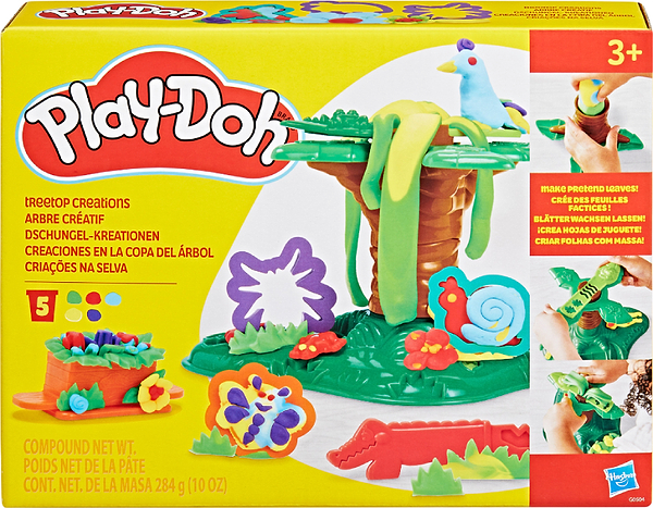 Фото - Наборы для лепки Hasbro Play-Doh Верхушка дерева (G0504)