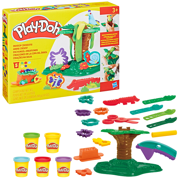 Фото - Наборы для лепки Hasbro Play-Doh Верхушка дерева (G0504)