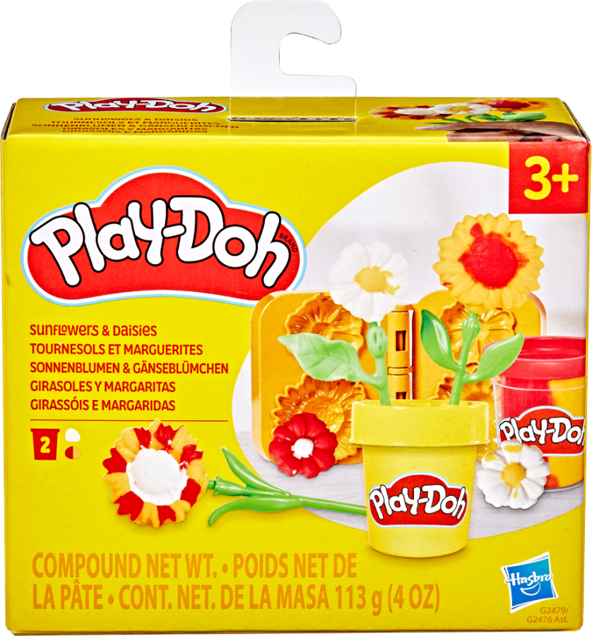 Наборы для лепки Hasbro Play-Doh Маленькие цветы (G2476_G2479)