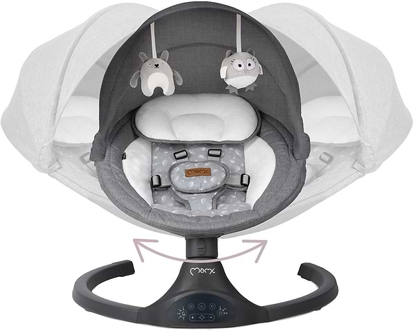 Фото - Крісло-шезлонг MoMi KENANI Dark Grey