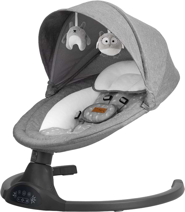 Фото - Крісло-шезлонг MoMi KENANI Dark Grey