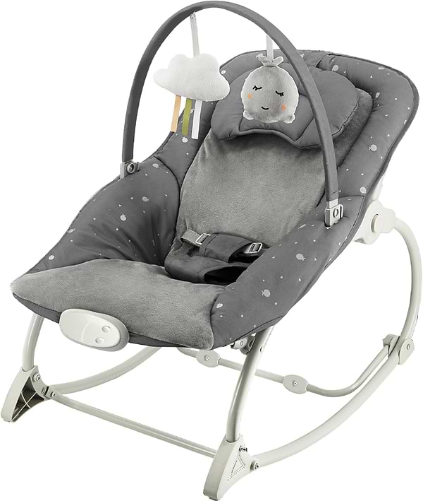 Фото - Крісло-шезлонг MoMi LAPIS Dark Grey