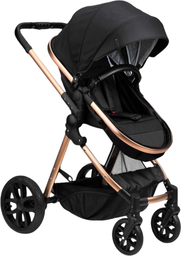Коляска универсальная 2 в 1 MoMi LIMURU stroller 2in1 black