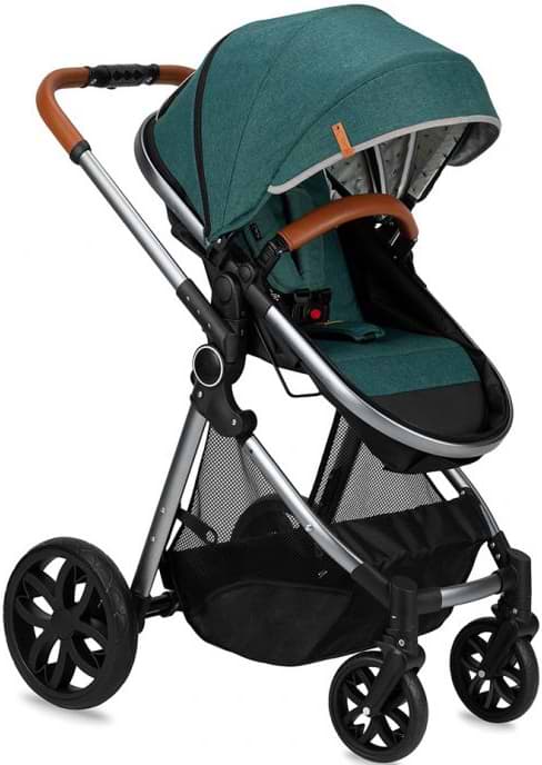 Коляска універсальна 2 в 1 MoMi LIMURU stroller 2in1 green