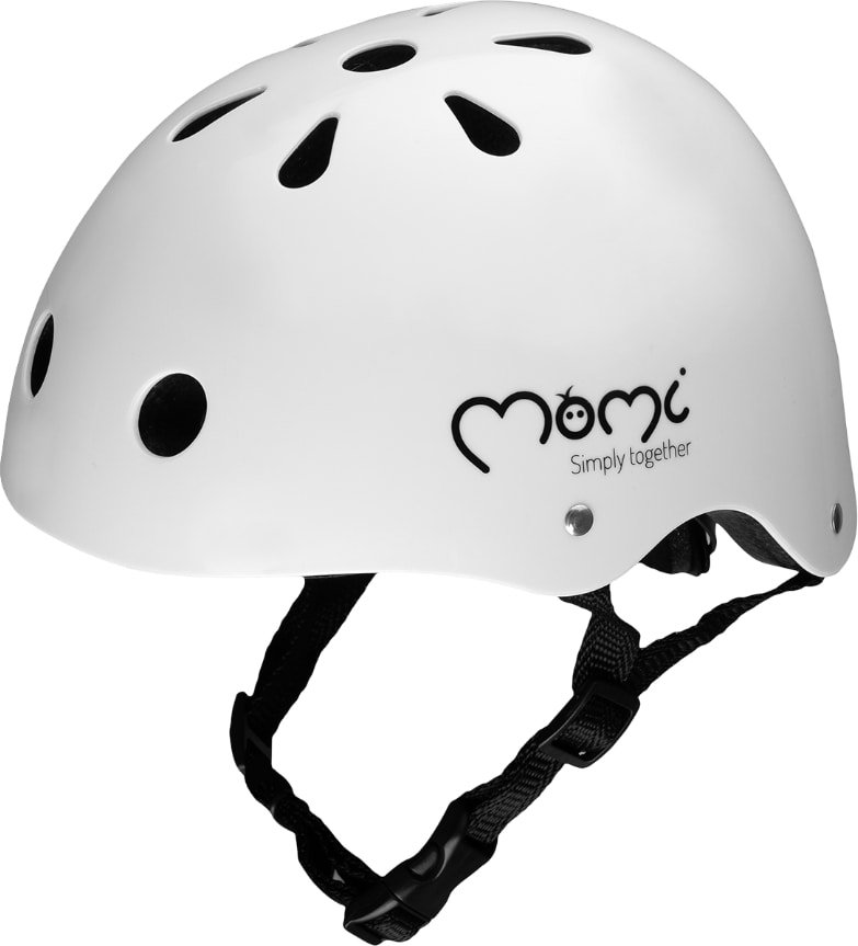 Шлем MoMi MIMI Mat White