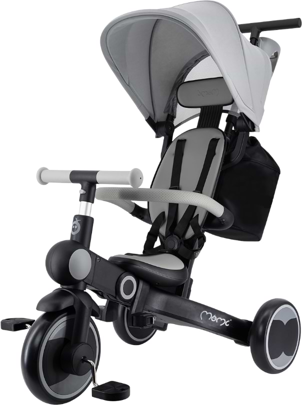 Триколісний велосипед MoMi SOLIVIA Gray